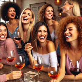 7 women over 30 hanging out having a drink waiting for their dates. Women Dating After 30